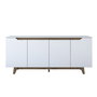 Hanah Home Consola GD102 - 1874 Blanco y nogal